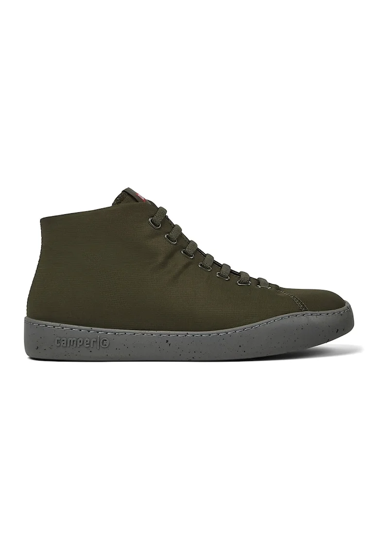 Pantofi sport high-cut din material textil Peu Touring 277, Verde inchis