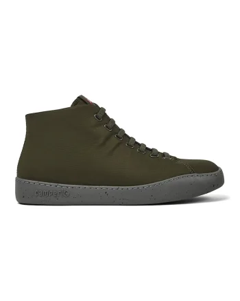 Pantofi sport high-cut din material textil Peu Touring 277, Verde inchis