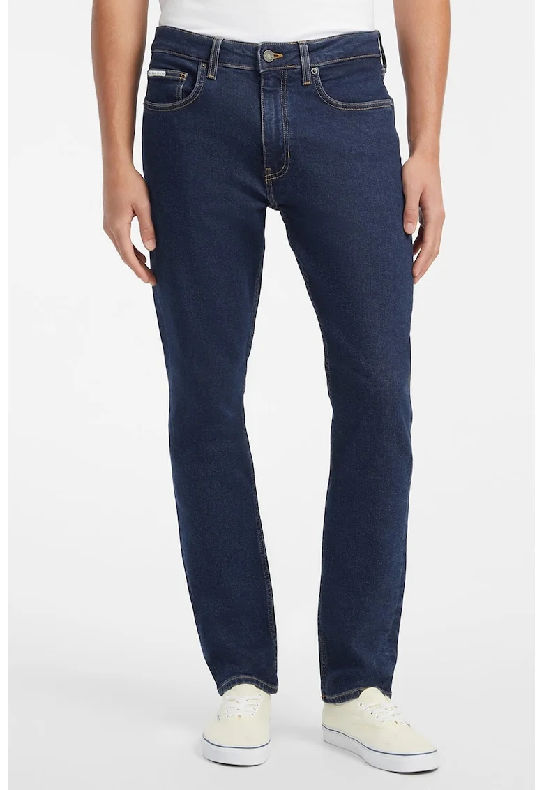 Blugi slim fit, Bleumarin