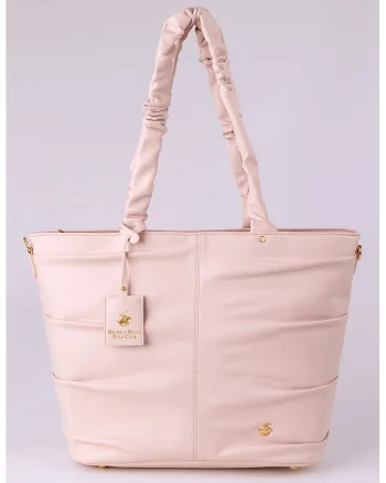 Geanta tote de piele ecologica, Roz