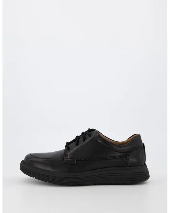 Pantofi derby de piele Un Abode, Negru