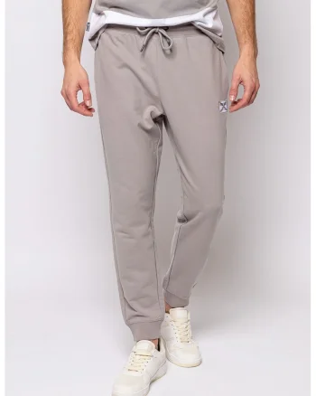 Pantaloni cu talie medie si snur Zector, Maro taupe deschis