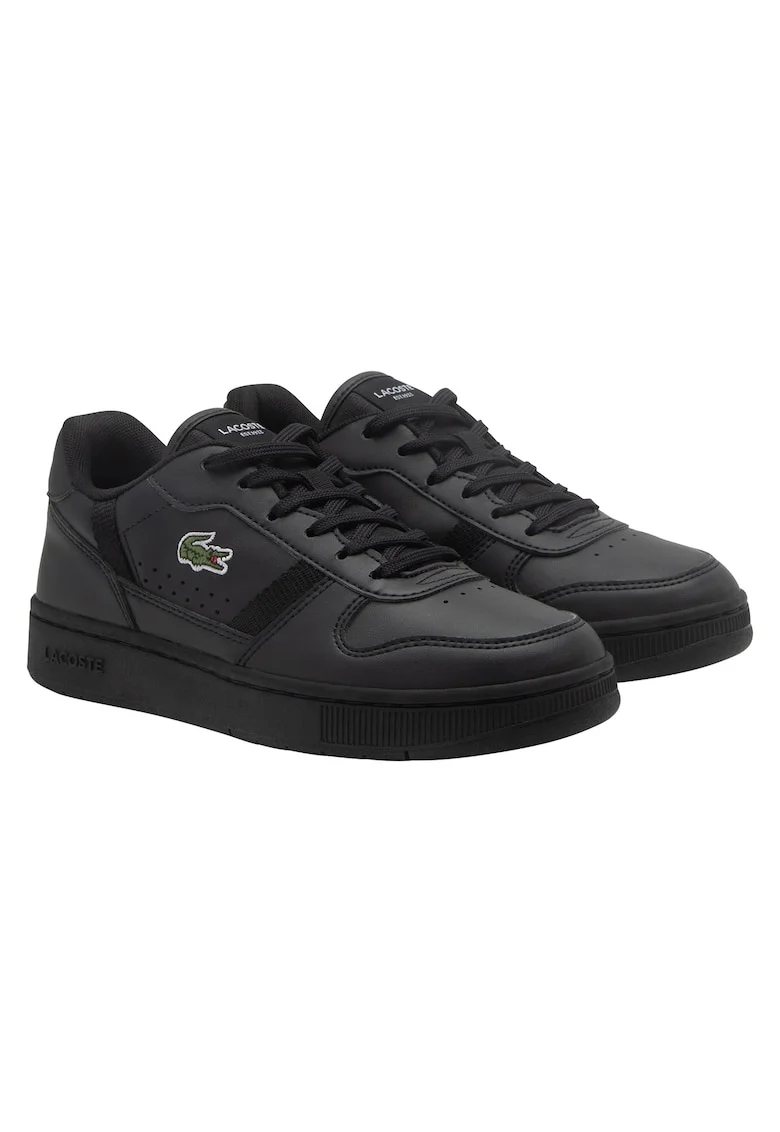 Pantofi sport de piele ecologica T-Clip, Negru