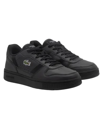 Pantofi sport de piele ecologica T-Clip, Negru
