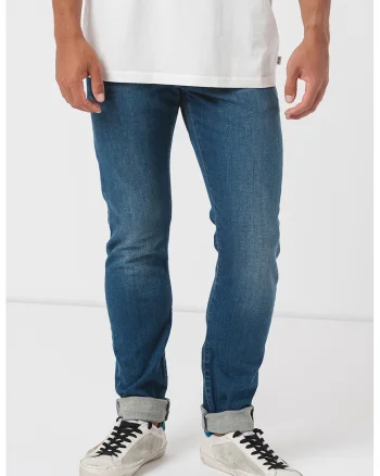 Blugi slim fit Ralston, Albastru inchis