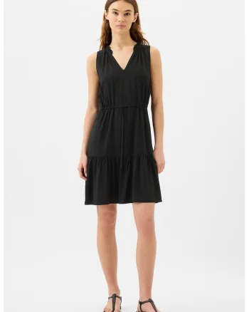 Rochie mini evazata, Negru