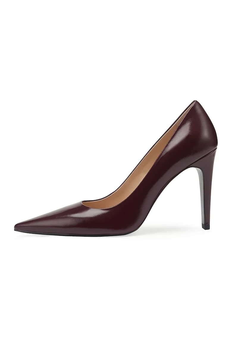 Pantofi stiletto de piele, Violet