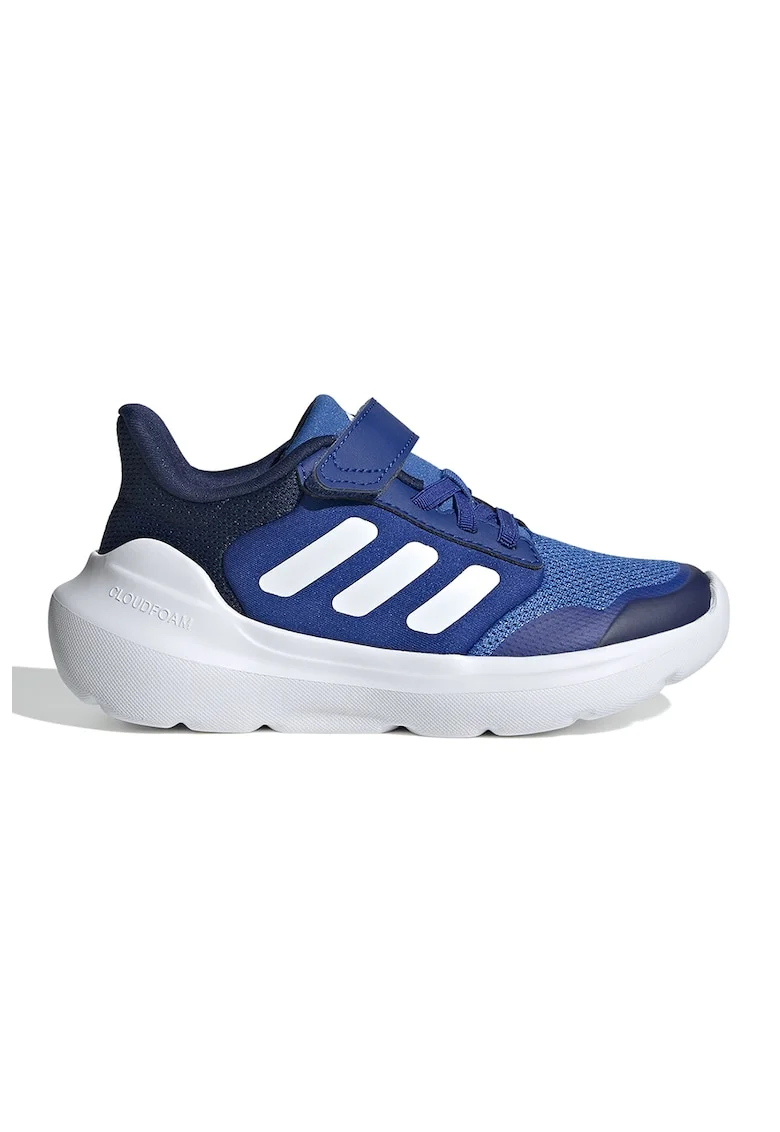 Pantofi sport Tensaur Run 2.0 cu velcro, Alb/Albastru royal