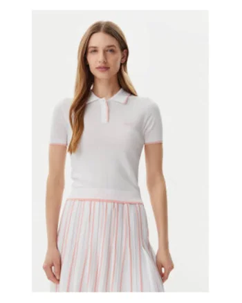 Tricou polo din tricot