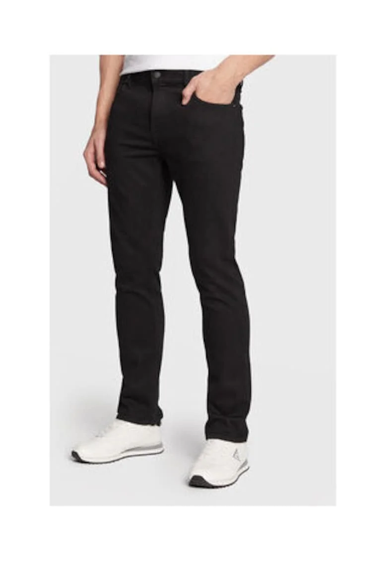 Blugi slim fit cu talie medie 0000302079971