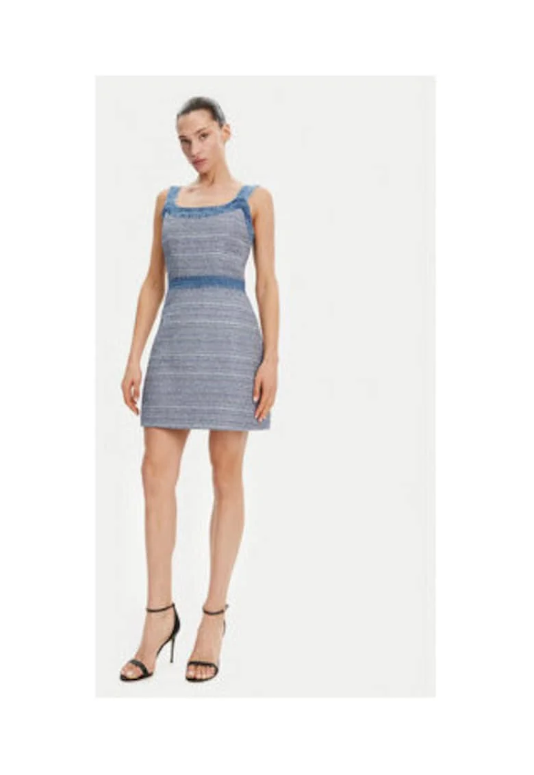 Rochie casual cu inchidere cu fermoar