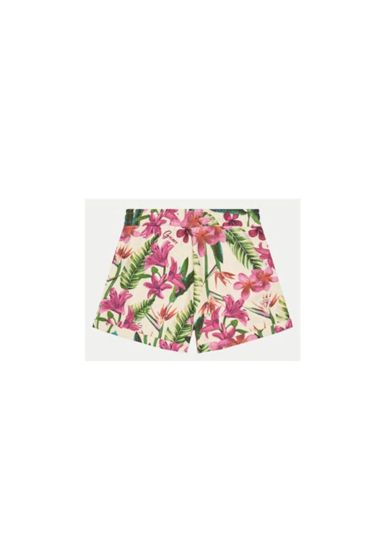Pantaloni scurti cu model floral