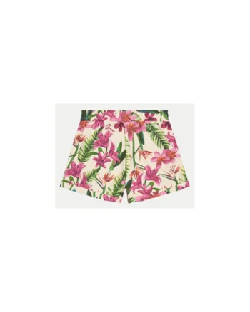 Pantaloni scurti cu model floral