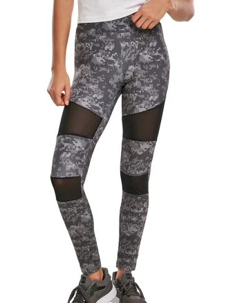Colanti cu model camuflaj, Negru/Gri