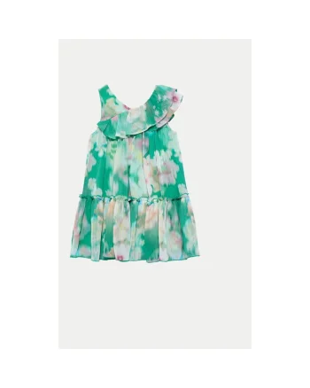 Rochie fete Abel Lula, 5043, Poliester, Verde