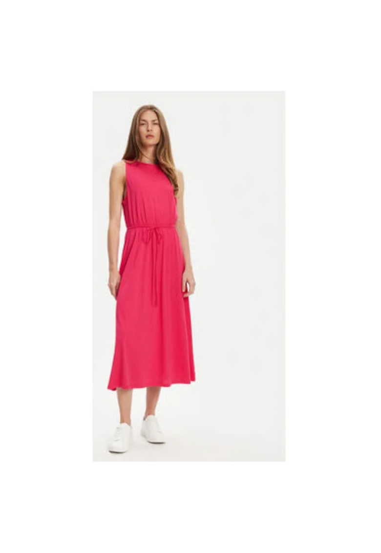 Rochie cu decupaj pe partea din spate, Roz