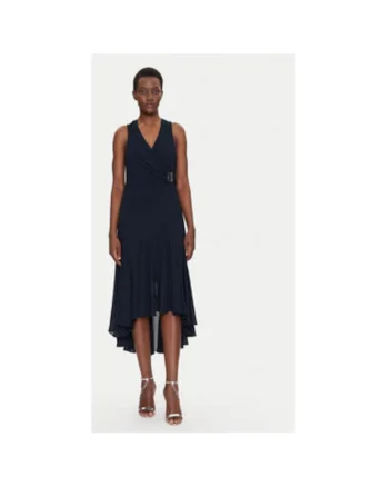 Rochie dama  251-REEL, Poliester, Bleumarin