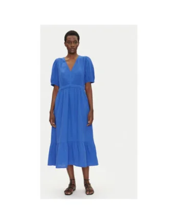 Rochie dama  717787-00, Bumbac, Albastru