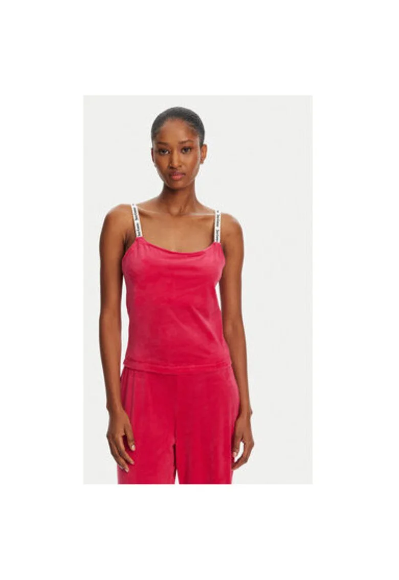 Top dama  JCLCT125501, material mixt, Roz, Roz