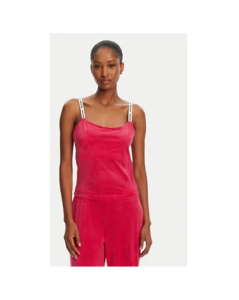 Top dama  JCLCT125501, material mixt, Roz, Roz