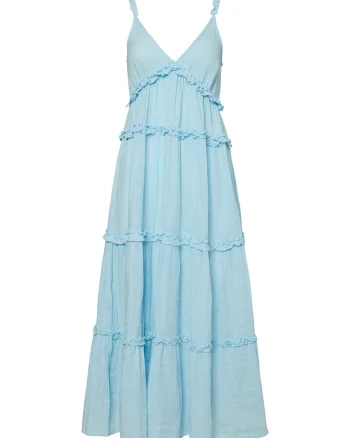 Rochie de vara dama  Albastru deschis, Albastru deschis