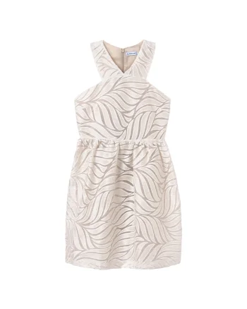 Rochie fete  6976, Bej, Bej