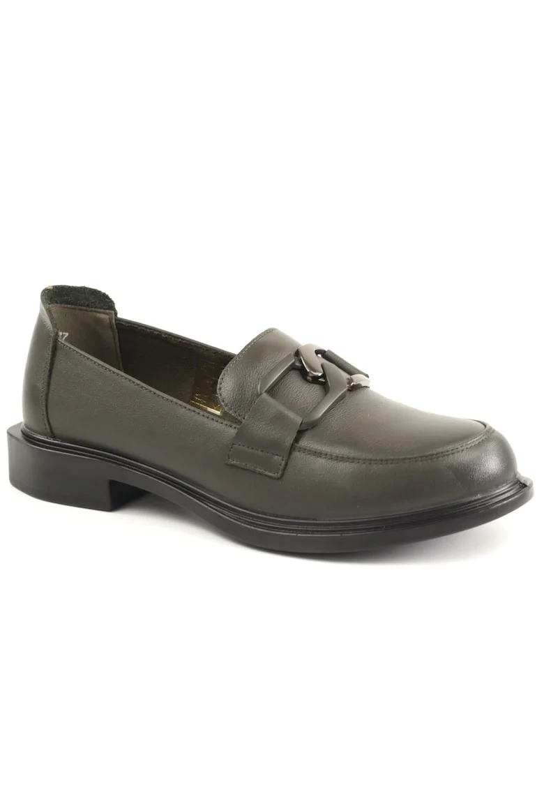 Pantofi dama 11520 3, Verde inchis