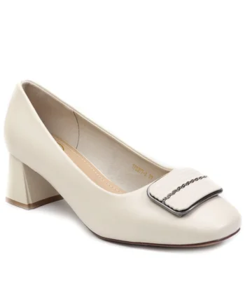 Pantofi dama TP2377 2, Crem