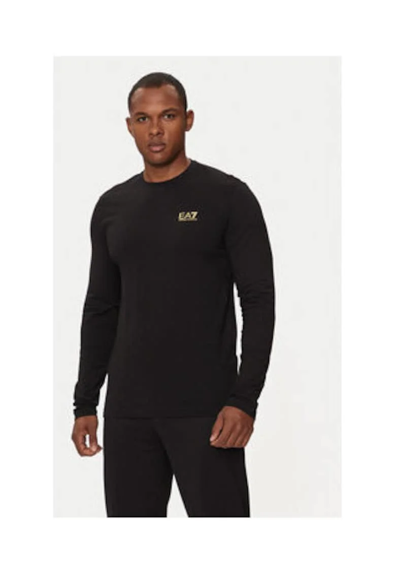 Hanorac barbati, Emporio Armani  negru, bumbac-elastan