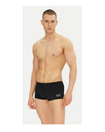 Costum de baie barbati, Emporio Armani, negru, 80% poliamida, 20% elastan,