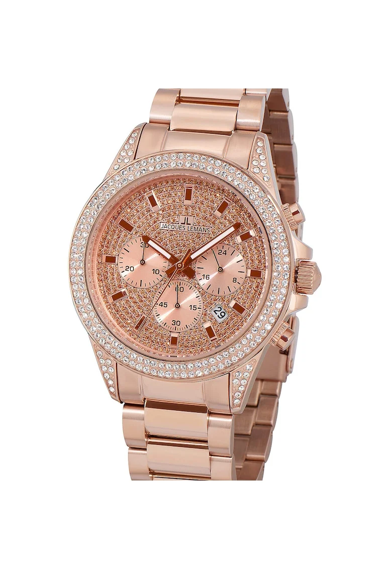 Ceas de dama  1-2051B La Passion, 42mm, 10ATM, Auriu