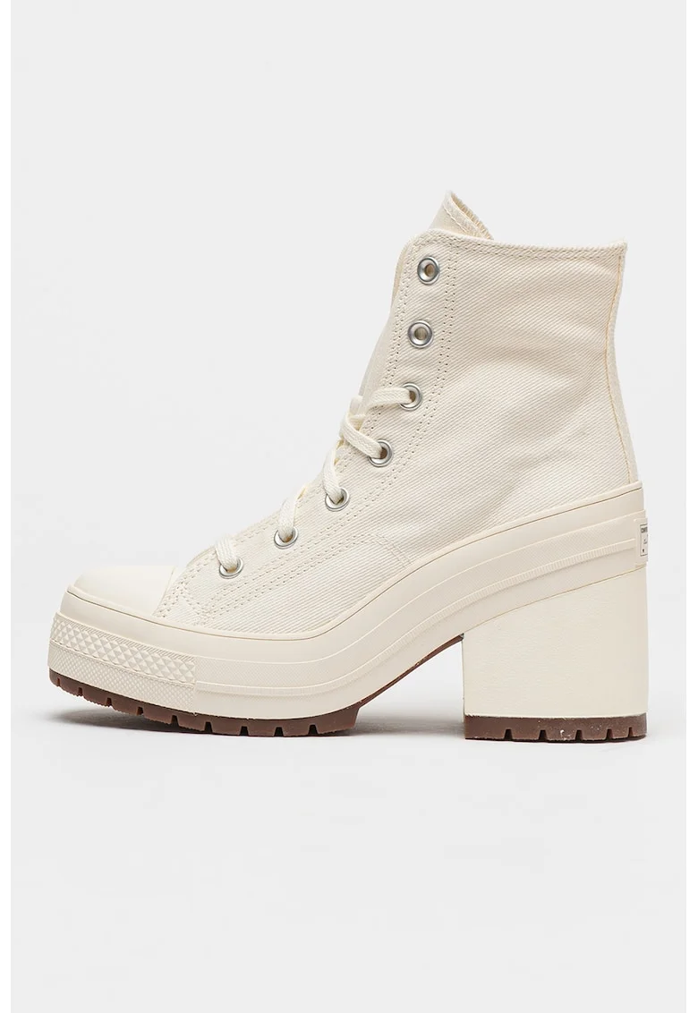 Tenisi cu toc masiv Chuck 70 De Luxe, Alb fildes
