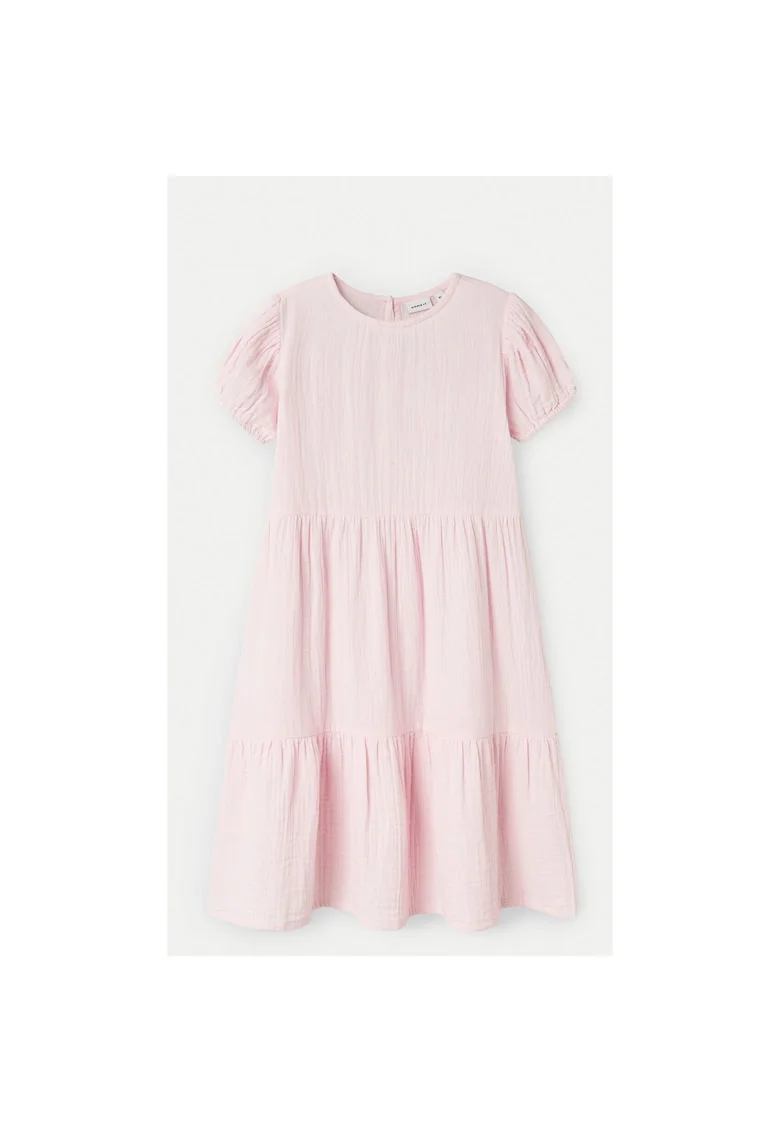 Rochie de vara fete  13240414, Bumbac, Roz, Roz