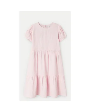 Rochie de vara fete  13240414, Bumbac, Roz, Roz