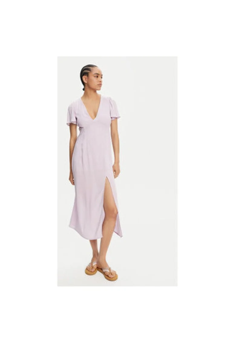 Rochie de vara dama  EBJWD00134, Viscoza, Mov