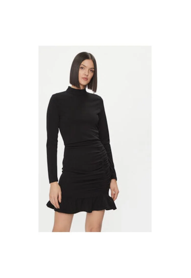 Rochie dama,  303351175, Poliester, Negru