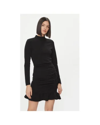 Rochie dama,  303351175, Poliester, Negru