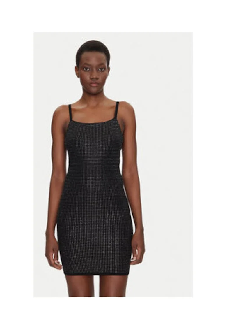 Rochie mini cu strasuri