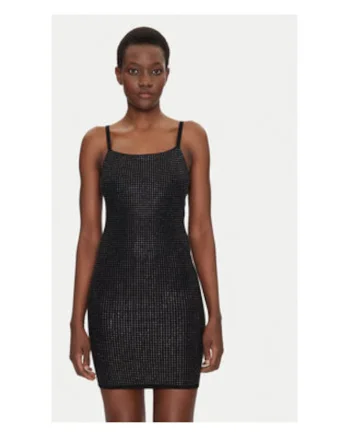 Rochie mini cu strasuri