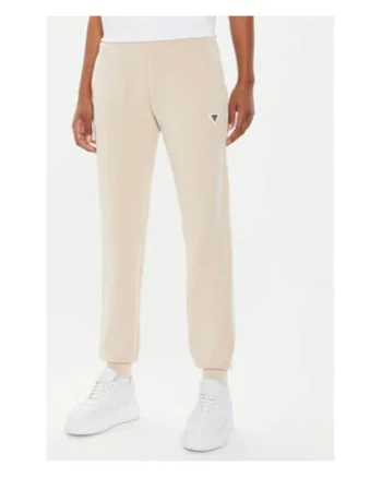 Pantaloni de trening din amestec de modal cu logo discret