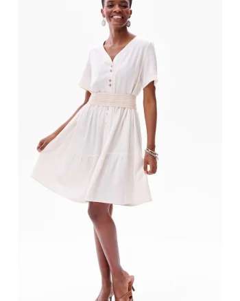 Rochie cu cord in talie Oliwia Pannaccotta