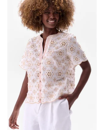 Bluza cu broderie Cosmo