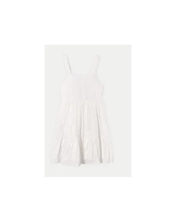 Rochie fete,  304141973, Poliester reciclat, Bej, Bej