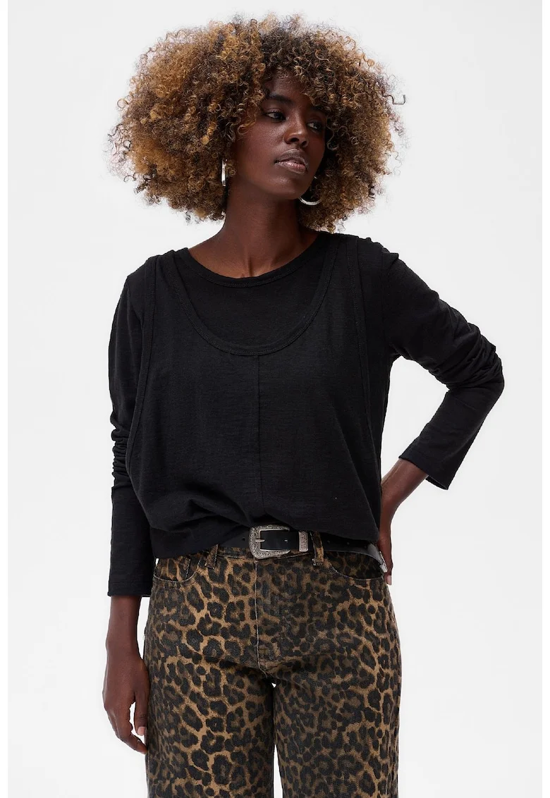 Bluza din bumbac Klarisa