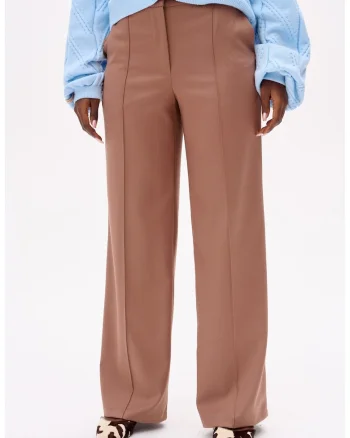 Pantaloni ampli uni Demi