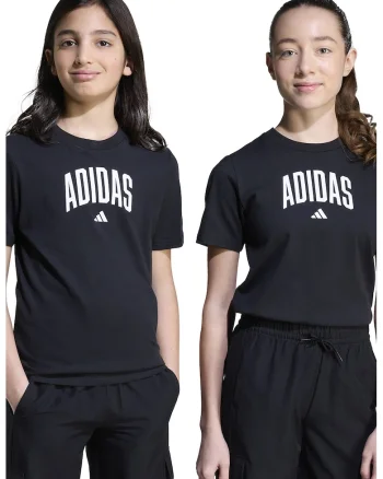 Tricou din bumbac cu decolteu la baza gatului si logo, Negru