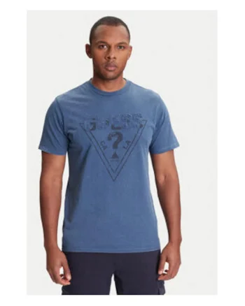 Tricou din bumbac organic cu model logo in relief