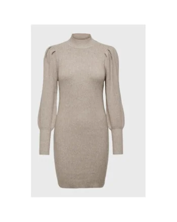 Rochie dama,  300332306, Viscoza/Nylon, Bej, Bej