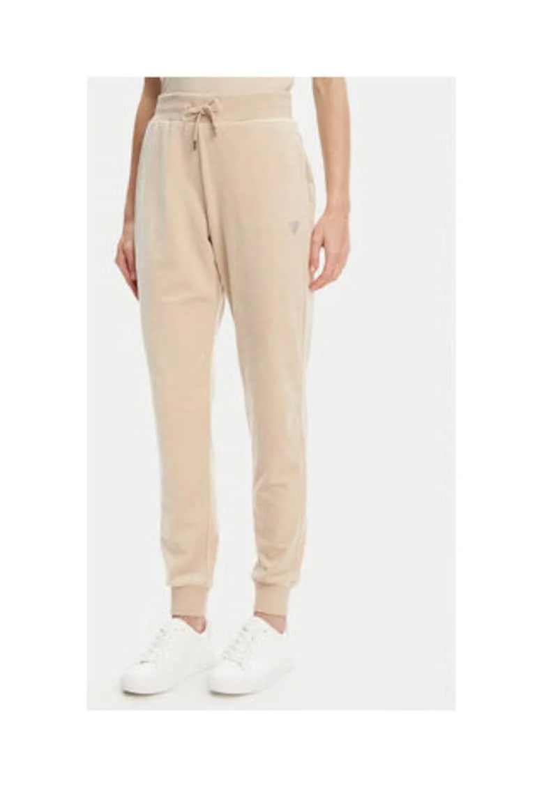 Pantaloni uni cu mansete