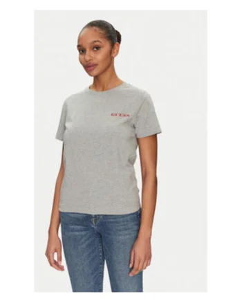 Tricou din bumbac organic, cu decolteu la baza gatului